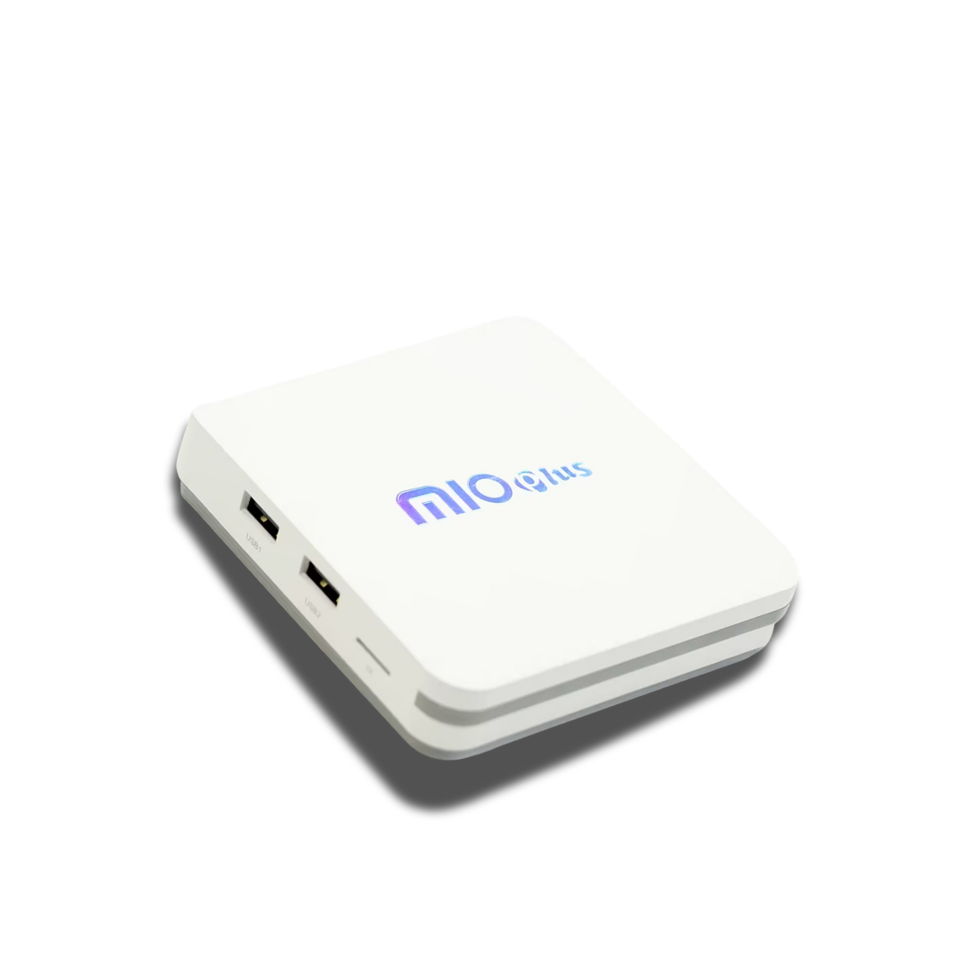 Mioplus P12 – TV Box 4K Android 14 com Google TV e Controle por Voz