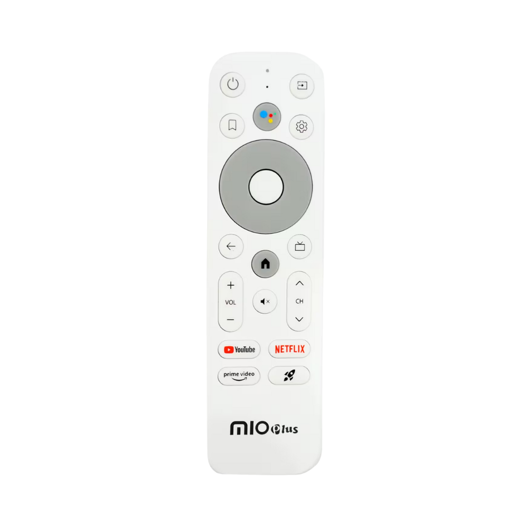 Mioplus P12 – TV Box 4K Android 14 com Google TV e Controle por Voz